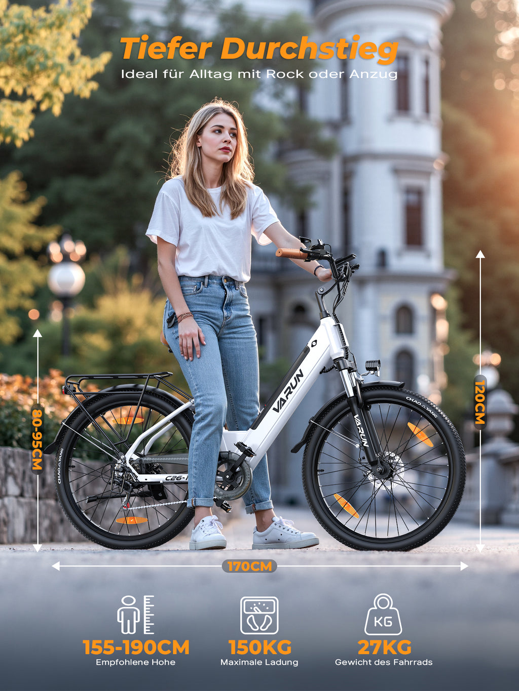 500W 48V Elektrische Fiets – Krachtige E-Bike met 26” Wielen en 65 km Actieradius