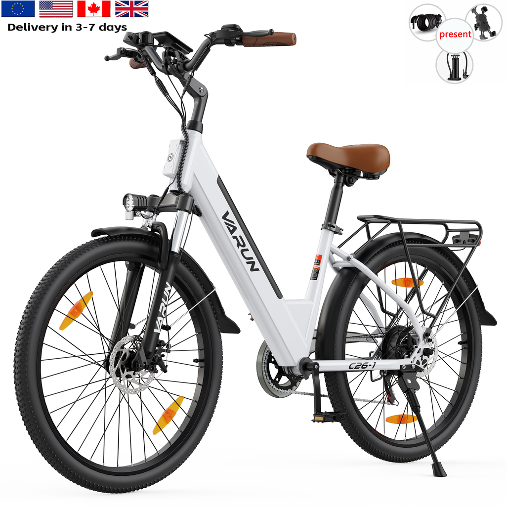 500W 48V Elektrische Fiets – Krachtige E-Bike met 26” Wielen en 65 km Actieradius
